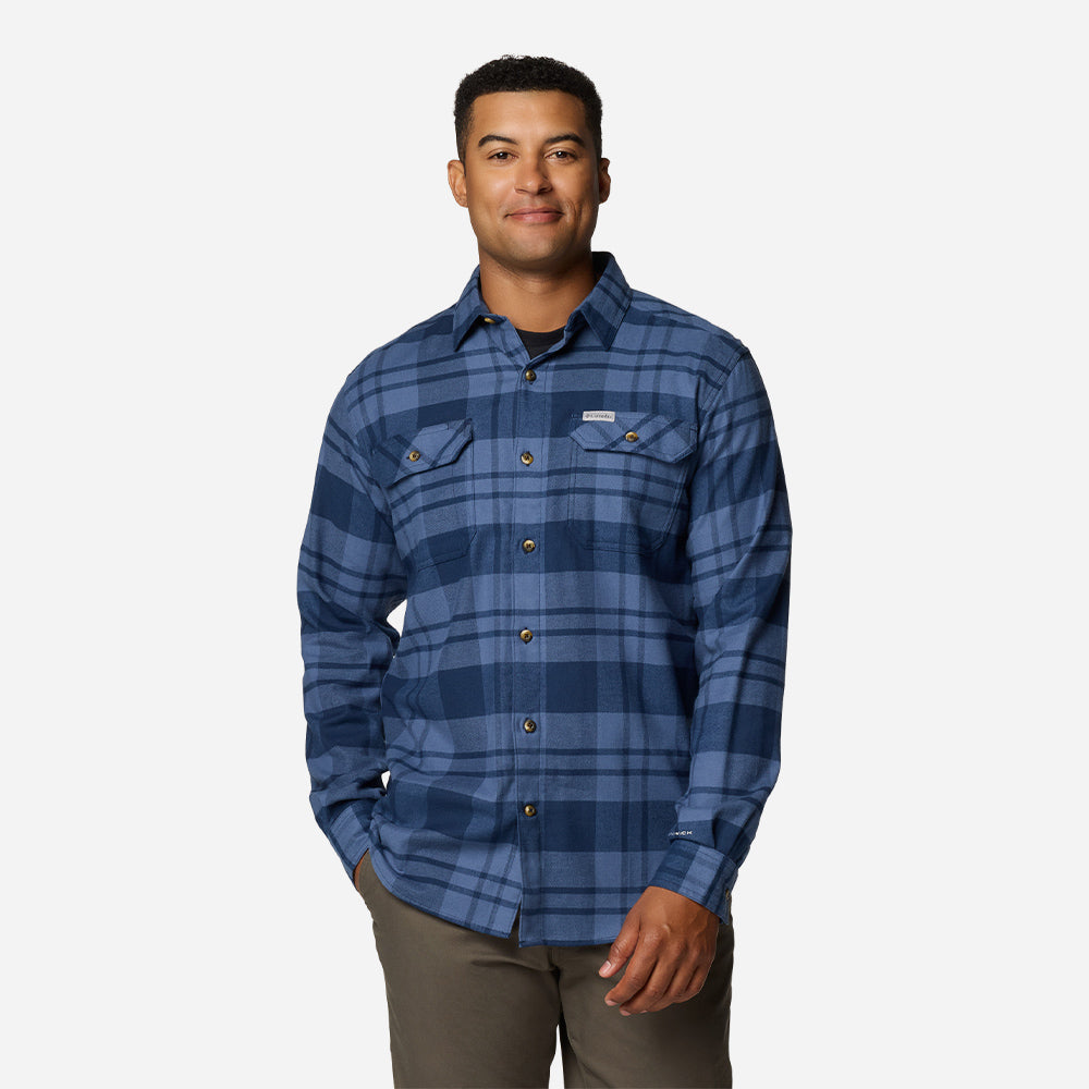 Áo Sơ Mi Tay Dài Nam Columbia Flare Gun™ Stretch Flannel - Xanh Navy