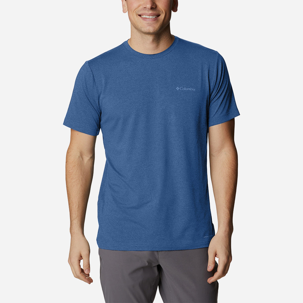 Áo Thun Ngắn Tay Nam Columbia Tech Trail™ Graphic - Xanh Dương - Supersports Vietnam