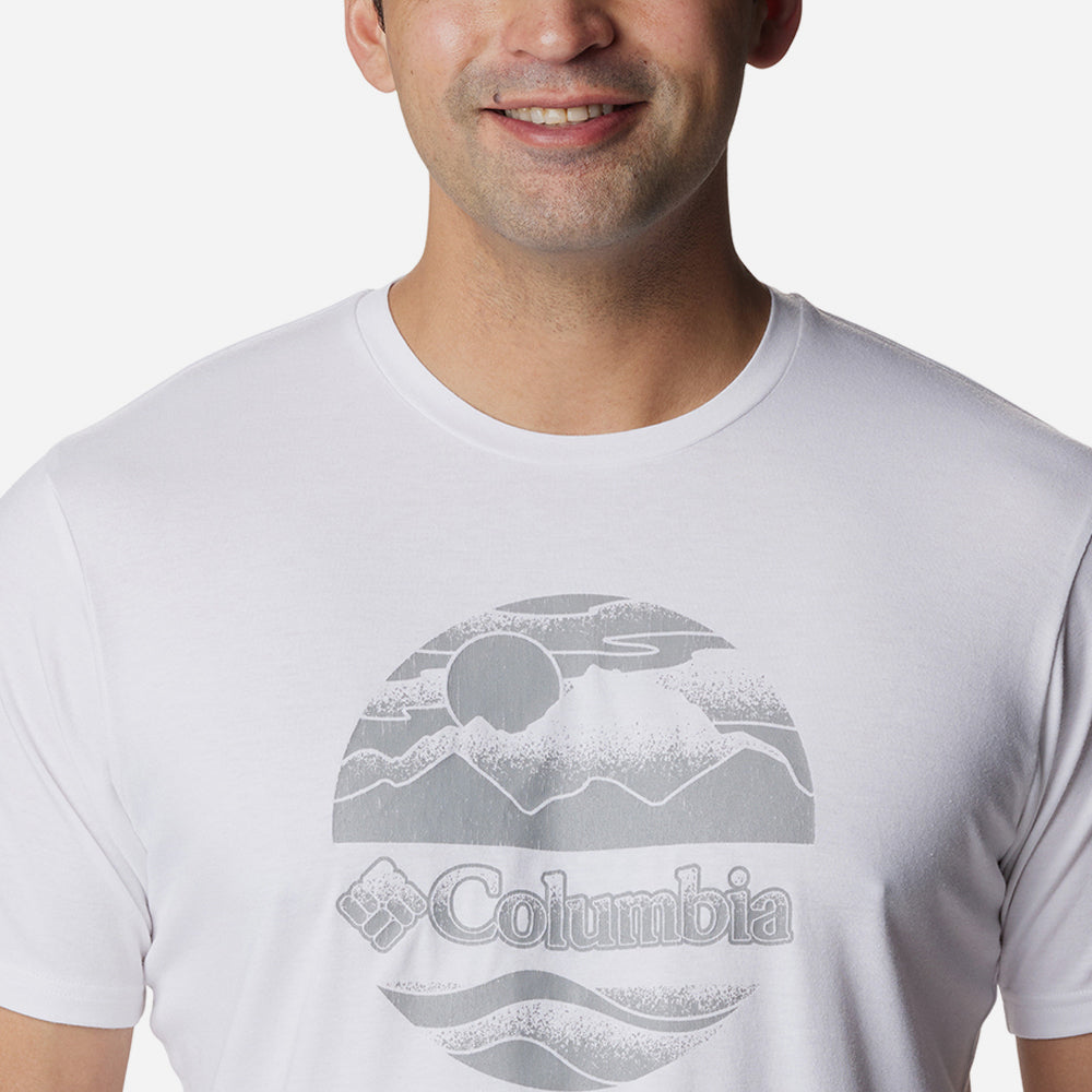 Áo Thun Nam Columbia Men'S Sun Trek™ Graphic - Trắng - Supersports Vietnam