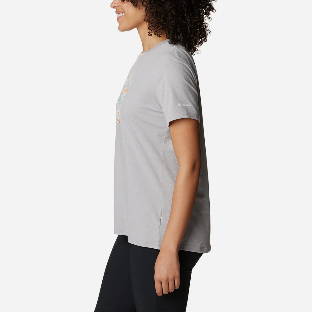 Áo Thun Nữ Columbia Sun Trek™ - Xám - Supersports Vietnam