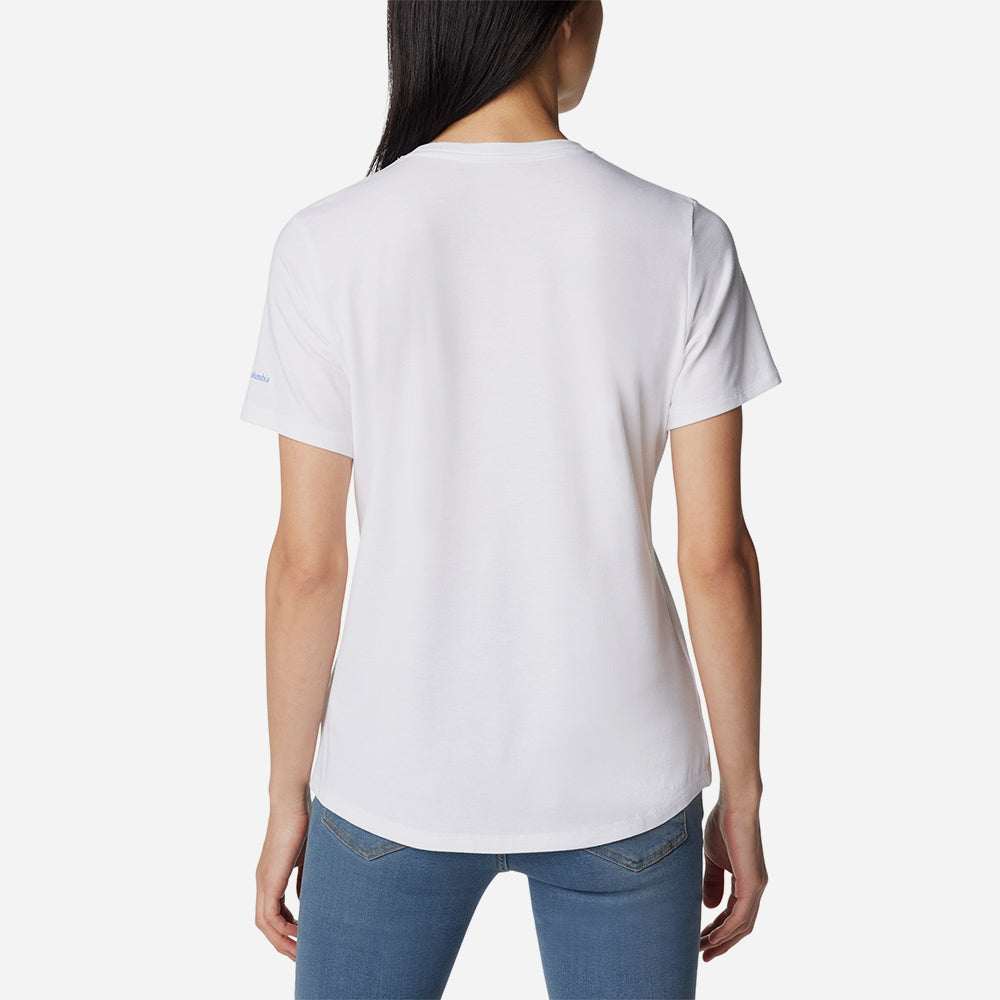 Áo Thun Nữ Columbia Sun Trek™ Graphic - Trắng - Supersports Vietnam
