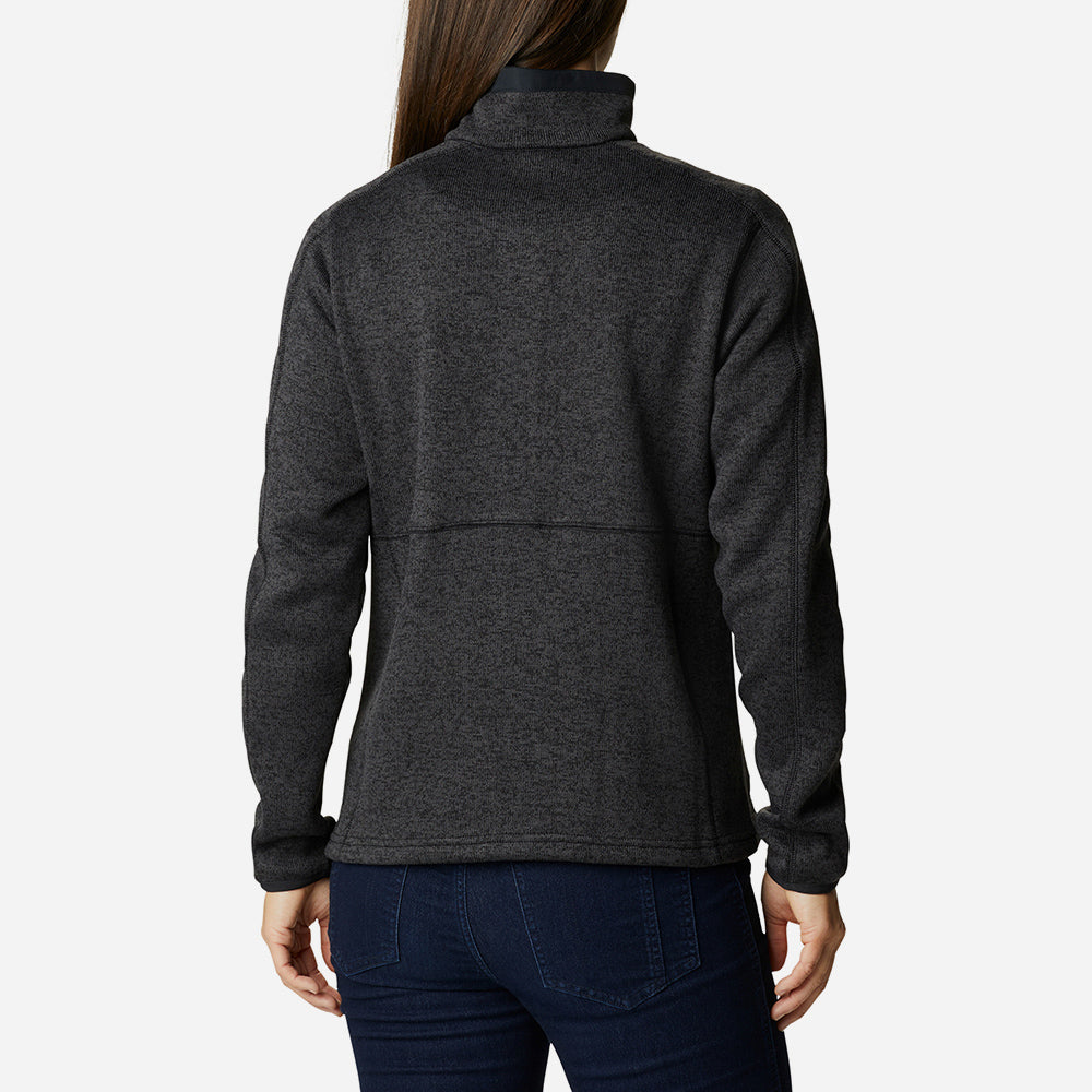 Áo Khoác Nữ Columbia W Sweater Weather™ Full Zip - Đen - Supersports Vietnam