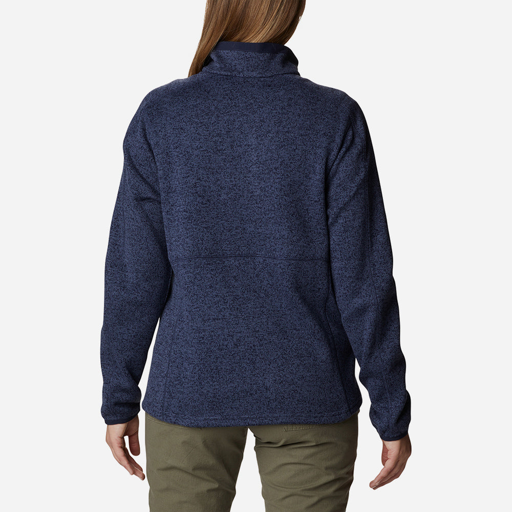 Áo Khoác Nữ Columbia W Sweater Weather™ Full Zip - Xanh Navy - Supersports Vietnam