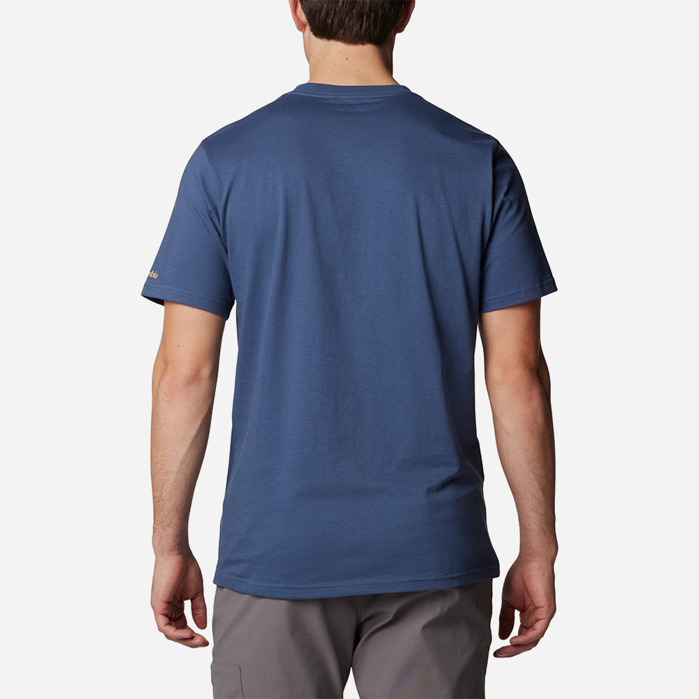 Áo Thun Nam Columbia Csc™ Seasonal Logo - Xanh Dương - Supersports Vietnam