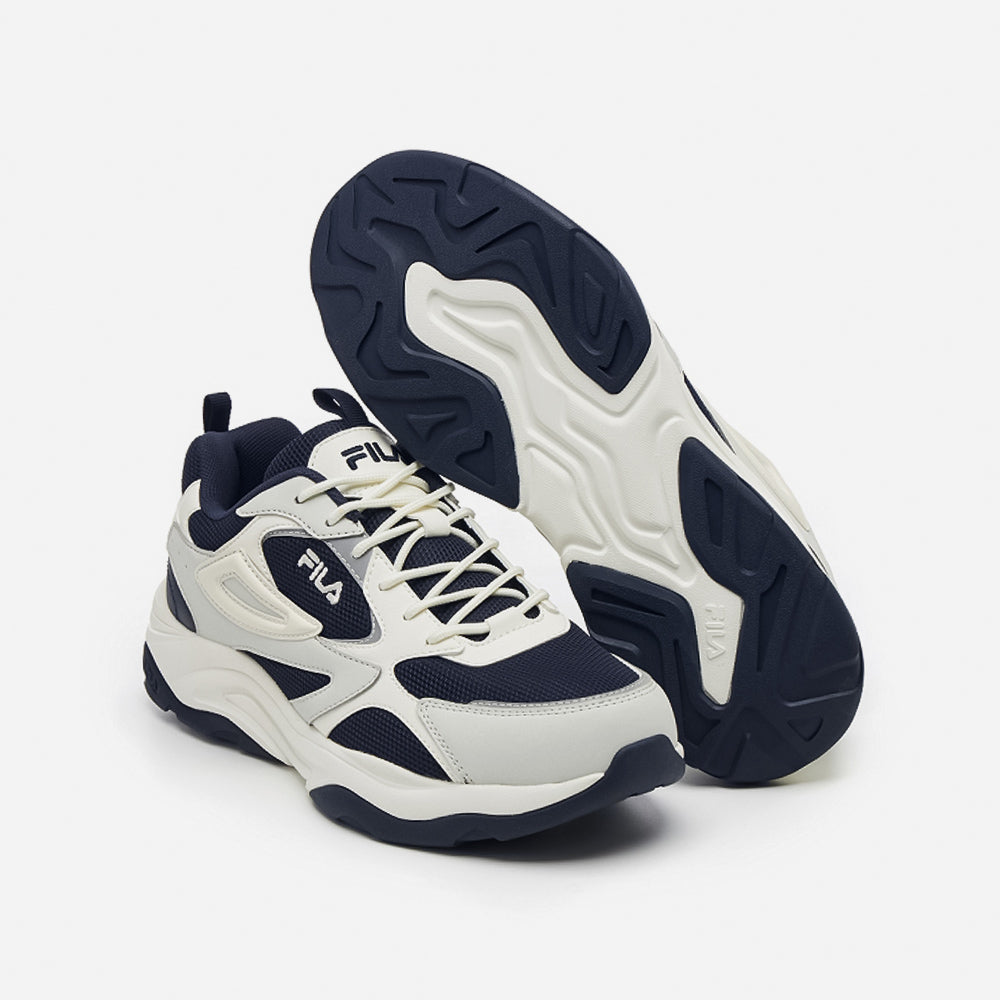 Giày Sneaker Unisex Fila Ray Bumper - Xanh Navy - Supersports Vietnam