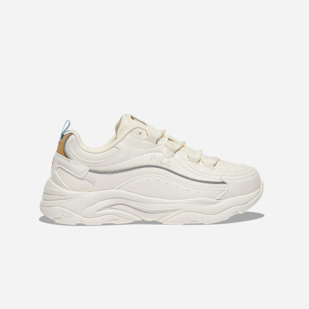 Giày Sneaker Unisex Fila Ray Wave - Trắng - Supersports Vietnam