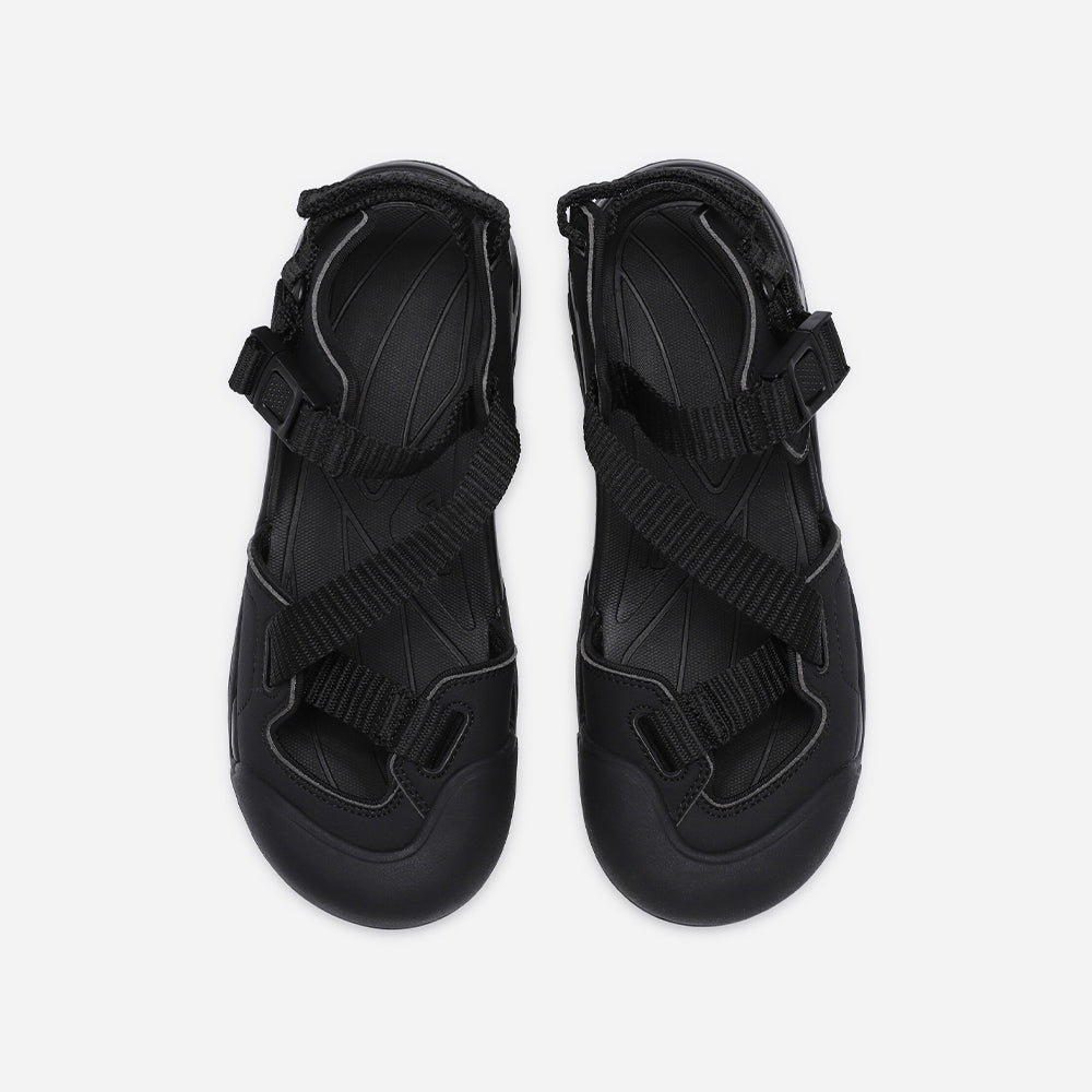 Giày Sandals Unisex Fila Tori - Đen - Supersports Vietnam