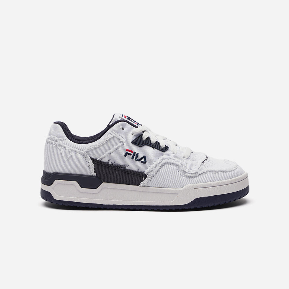 Giày Sneaker Unisex Fila Targa White Denim - Trắng