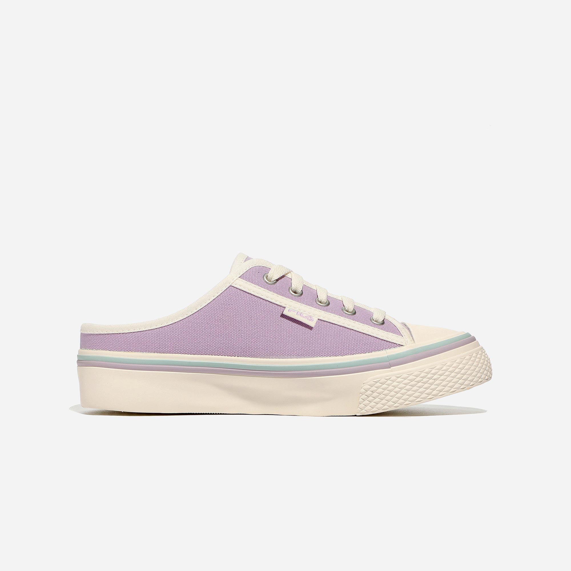 Giày Thời Trang Unisex Fila Scanline Mule - Tím - Supersports Vietnam