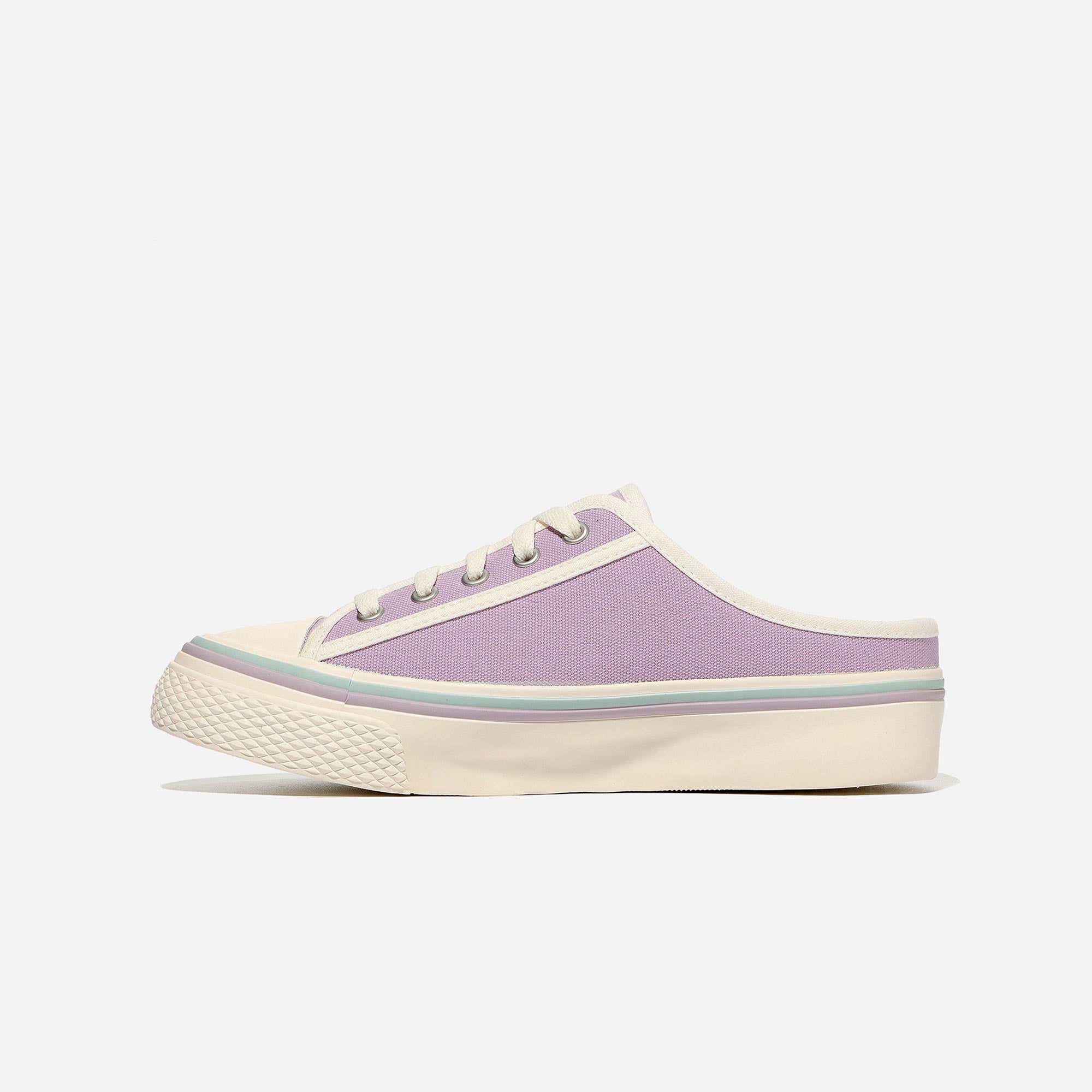 Giày Thời Trang Unisex Fila Scanline Mule - Tím - Supersports Vietnam