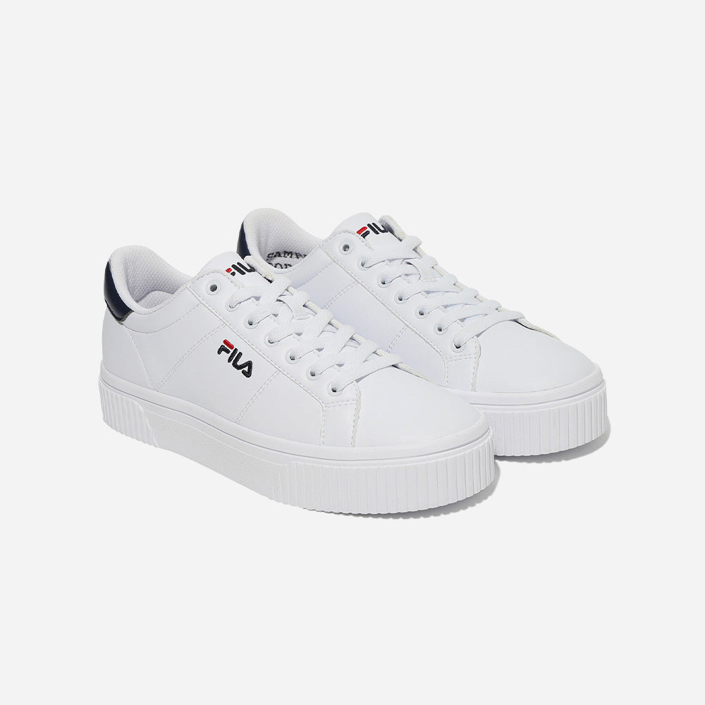 Giày Sneaker Unisex Fila Court Deluxe Bold - Trắng - Supersports Vietnam