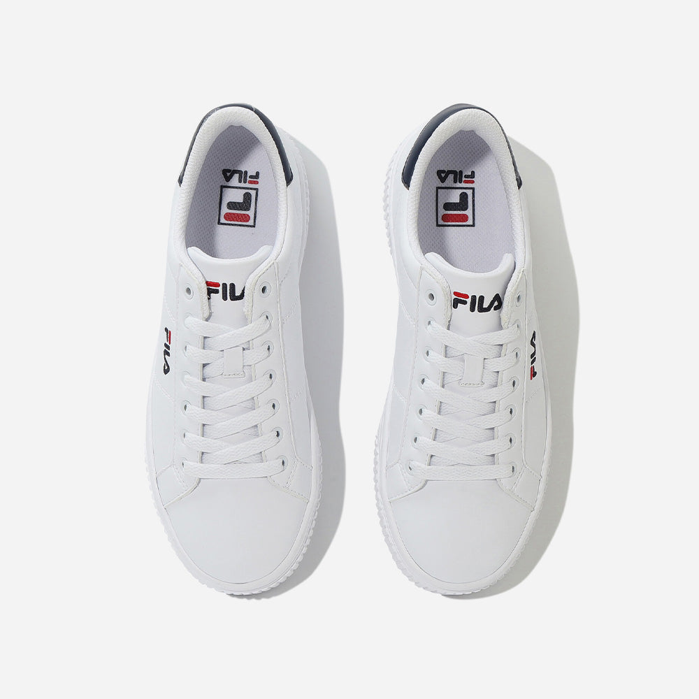 Giày Sneaker Unisex Fila Court Deluxe Bold - Trắng - Supersports Vietnam