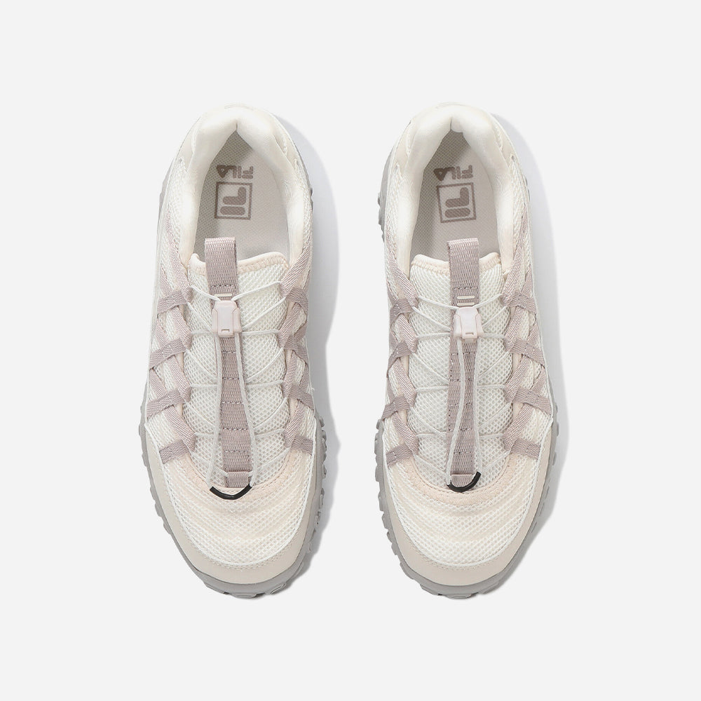 Giày Sneaker Unisex Fila Echappe Lace - Be - Supersports Vietnam