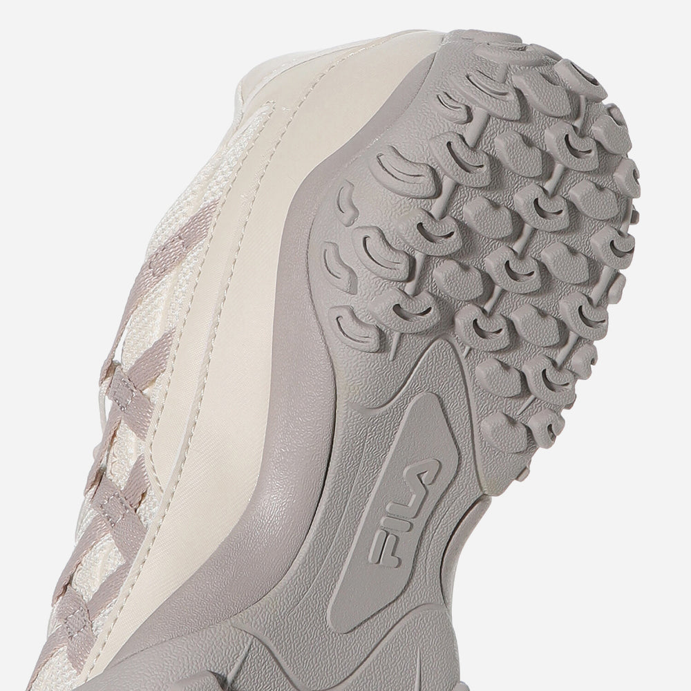 Giày Sneaker Unisex Fila Echappe Lace - Be - Supersports Vietnam