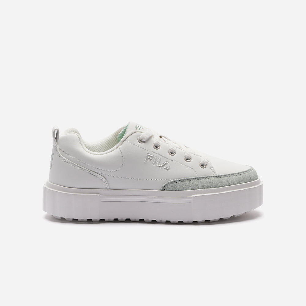 Giày Sneaker Unisex Fila Sand Blast Lite Syn - Trắng - Supersports Vietnam