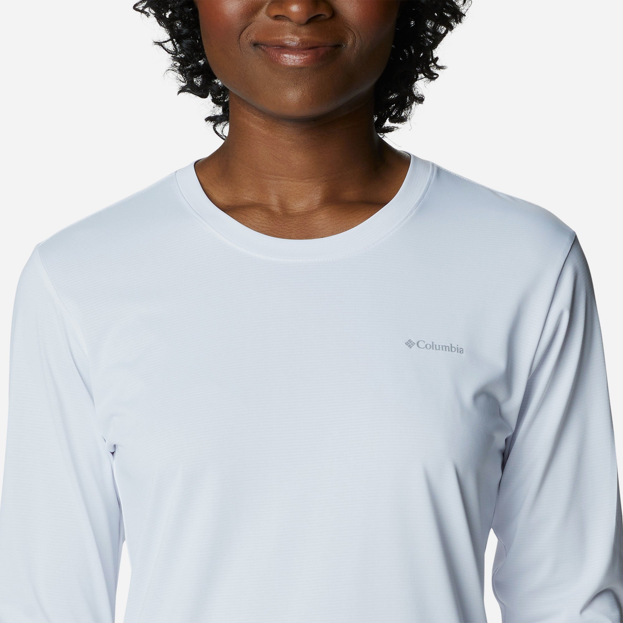 Áo Thun Dài Tay Nhanh Khô Nữ Columbia Hike™ - Xanh Dương - Supersports Vietnam