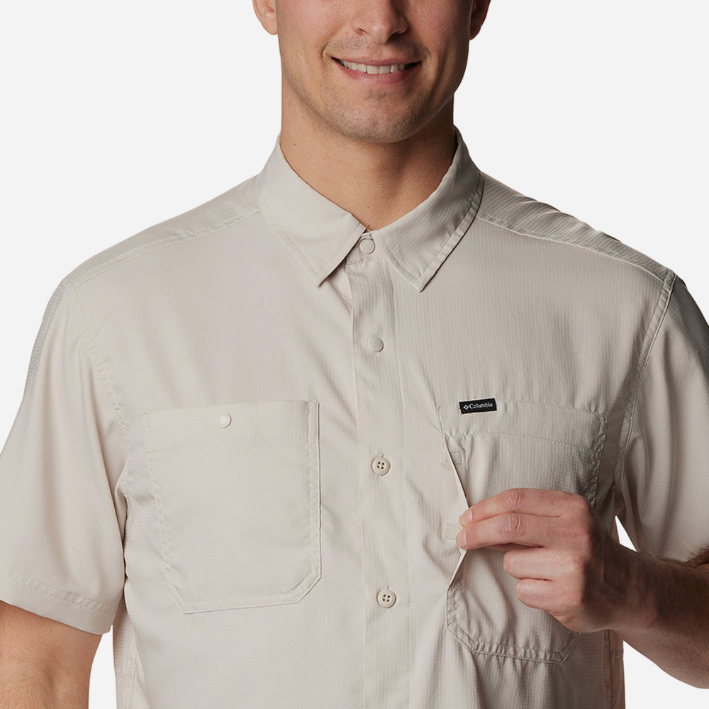 Áo Sơ Mi Tay Ngắn Nam Columbia Silver Ridge™ Utility Lite - Xám - Supersports Vietnam