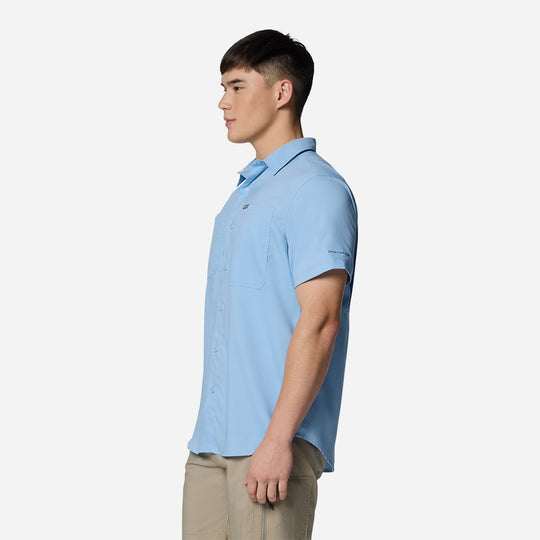 Áo Sơ Mi Tay Ngắn Nam Columbia Silver Ridge™ Utility Lite - Xanh Dương