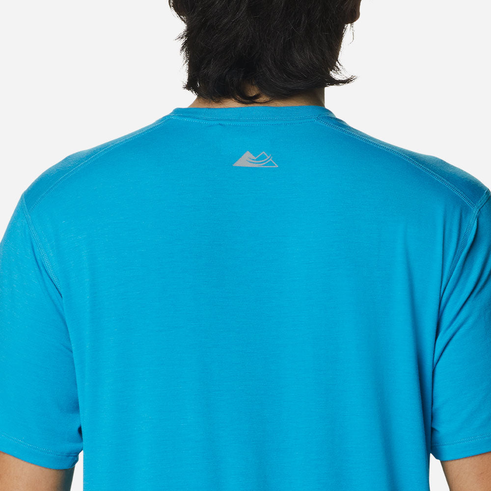 Áo Thun Ngắn Tay Nam Columbia Endless Trail™ Running Tech - Xanh Dương - Supersports Vietnam