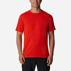 Áo Thun Ngắn Tay Nam Columbia Endless Trail™ Running Tech - Đỏ - Supersports Vietnam