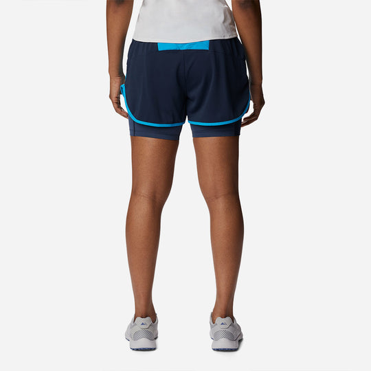 Quần Ngắn Nữ Columbia Endless Trail™ 2N1 - Xanh Dương