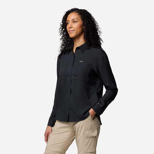 Áo Sơ Mi Dài Tay Nữ Columbia Silver Ridge Utility™ Long Sleeve - Đen