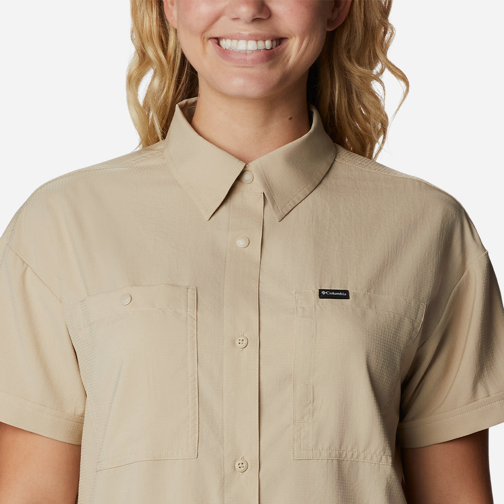 Áo Sơ Mi Tay Ngắn Nữ Columbia Silver Ridge Utility™ Ss - Be - Supersports Vietnam