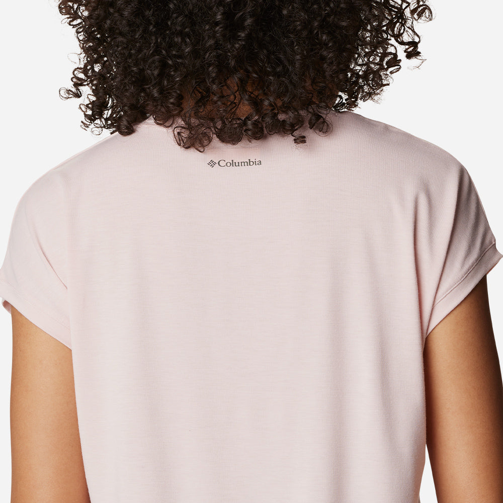 Áo Thun Tay Ngắn Nữ Columbia Boundless Trek™ - Hồng - Supersports Vietnam