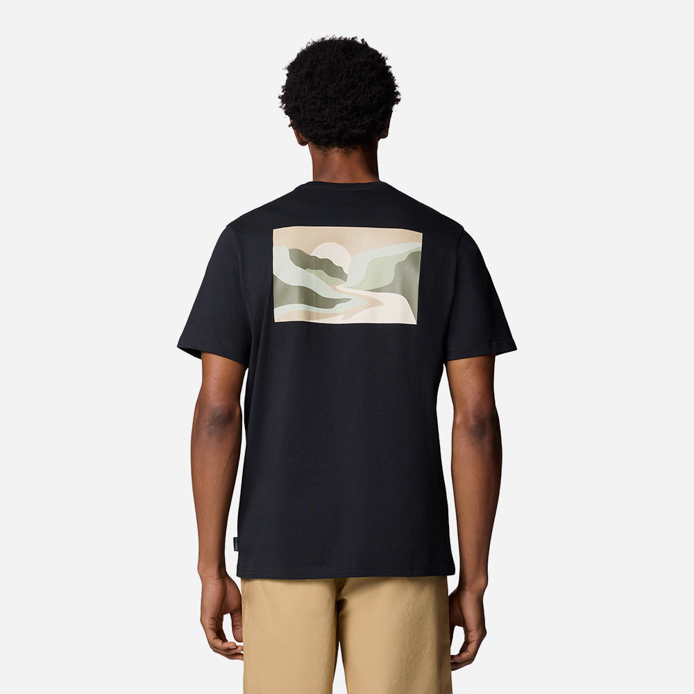 Áo Thun Tay Ngắn Nam Columbia Explorers Canyon™ Back Short Sleeve - Đen - Supersports Vietnam