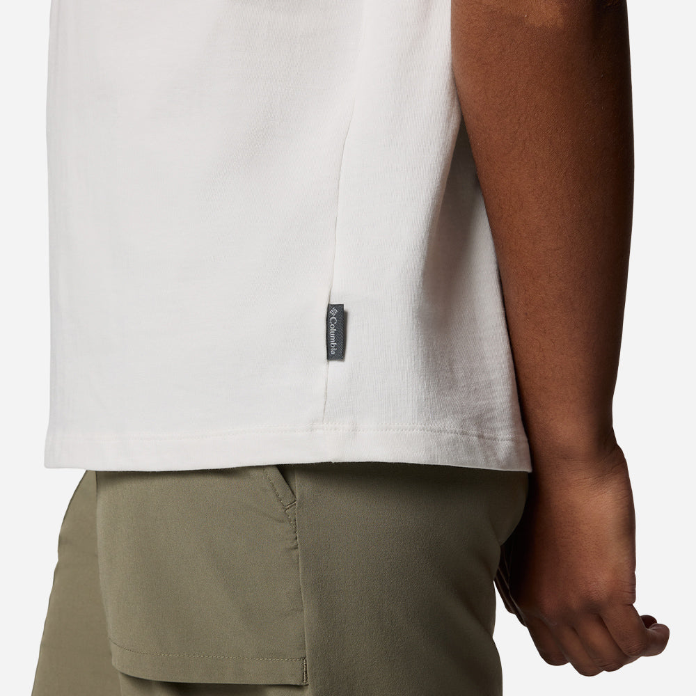 Áo Thun Tay Ngắn Nữ Columbia Boundleshort Sleeve Beauty™ Logo Short Sleeve - Trắng - Supersports Vietnam