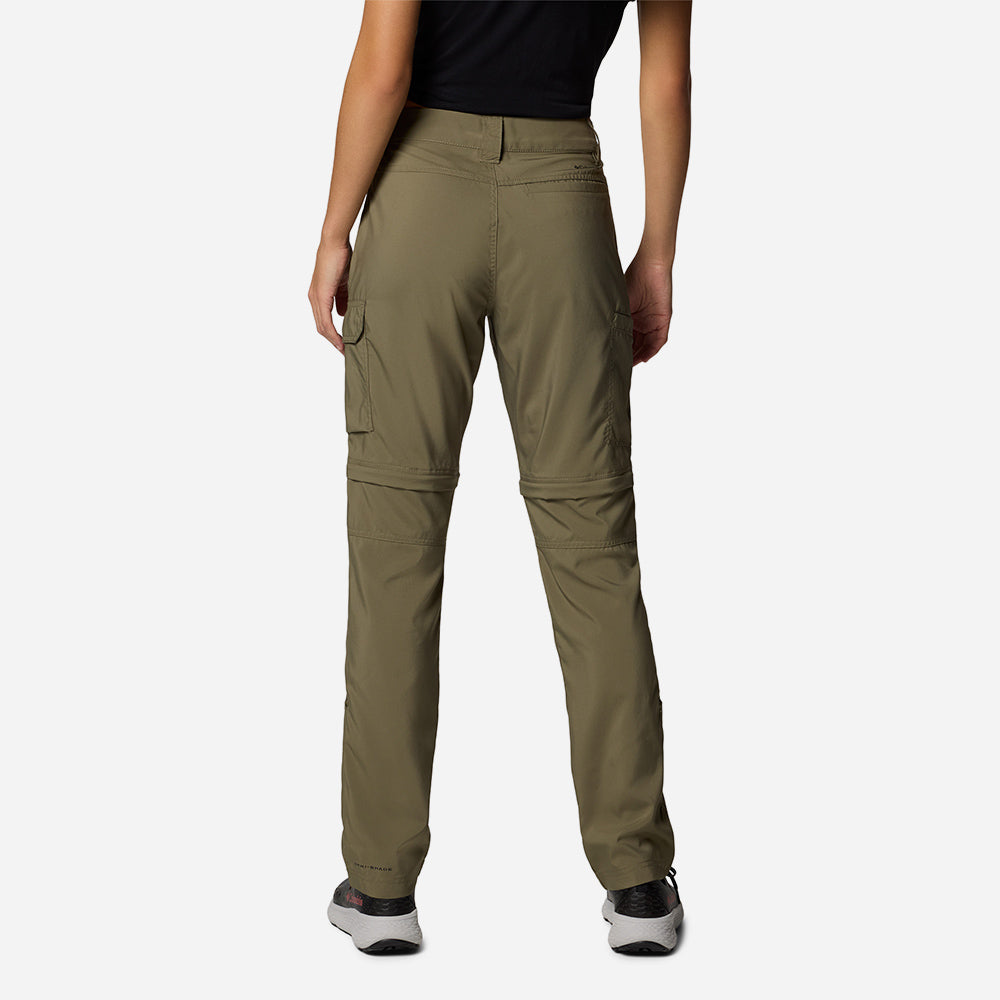 Quần Dài Thể Thao Nữ Columbia Silver Ridge Utility™ Convertible - Xanh Quân Đội - Supersports Vietnam