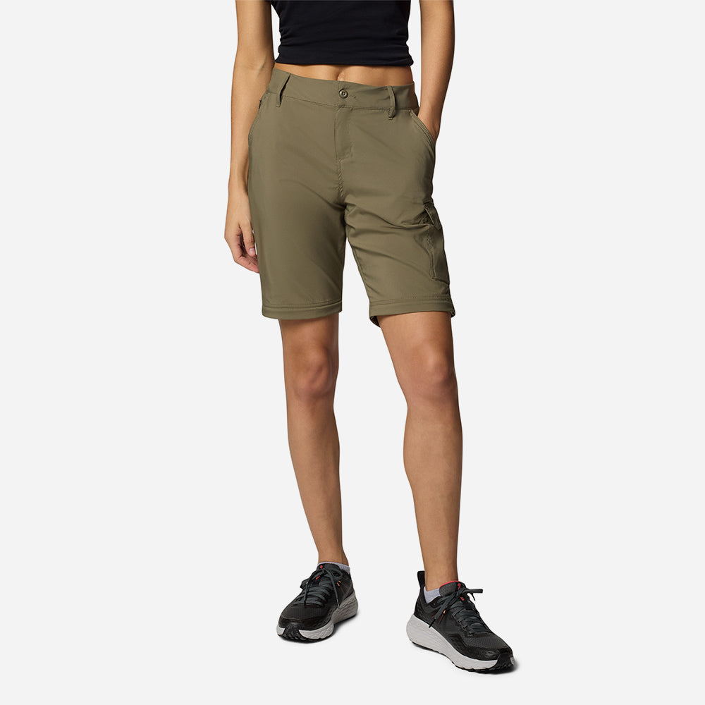 Quần Dài Thể Thao Nữ Columbia Silver Ridge Utility™ Convertible - Xanh Quân Đội - Supersports Vietnam