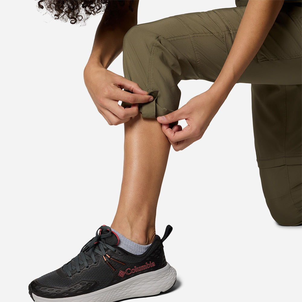 Quần Dài Thể Thao Nữ Columbia Silver Ridge Utility™ Convertible - Xanh Quân Đội - Supersports Vietnam