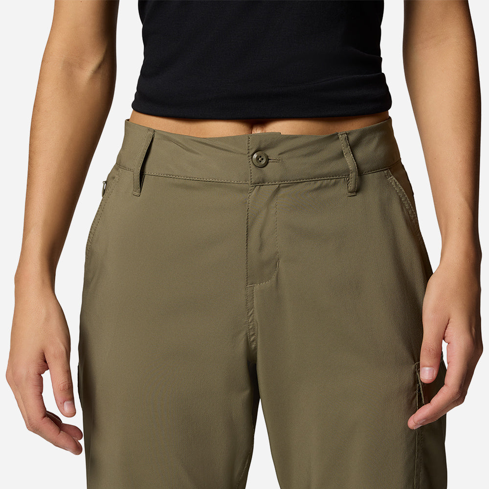 Quần Dài Thể Thao Nữ Columbia Silver Ridge Utility™ Convertible - Xanh Quân Đội - Supersports Vietnam