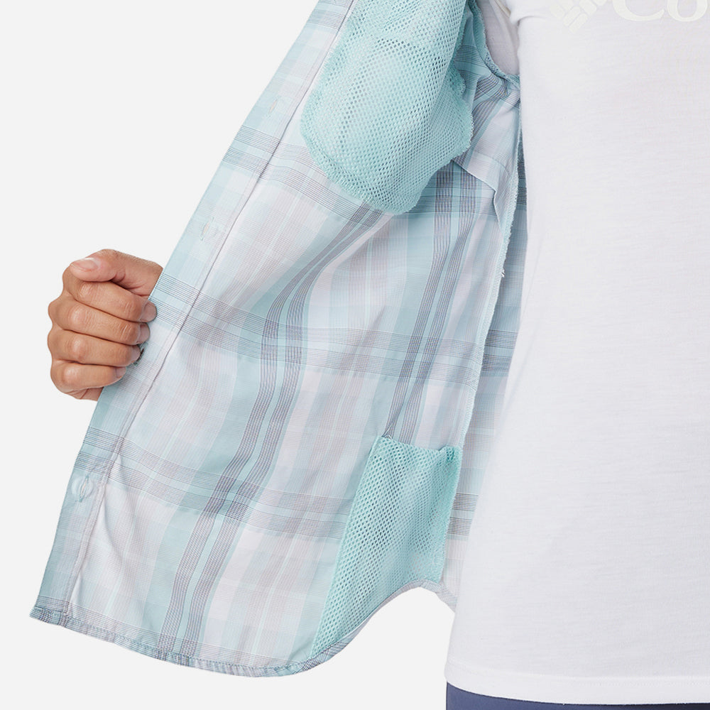 Áo Sơ Mi Tay Dài Nữ Columbia Silver Ridge™ 3.0 - Xanh Dương - Supersports Vietnam