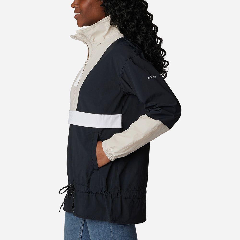 Áo Khoác Nữ Columbia Boundless Trek™ Anorak - Đen - Supersports Vietnam