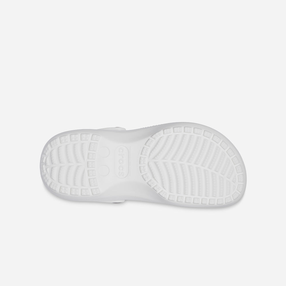 Giày Clog Nữ Crocs Classic Platform White - Trắng - Supersports Vietnam