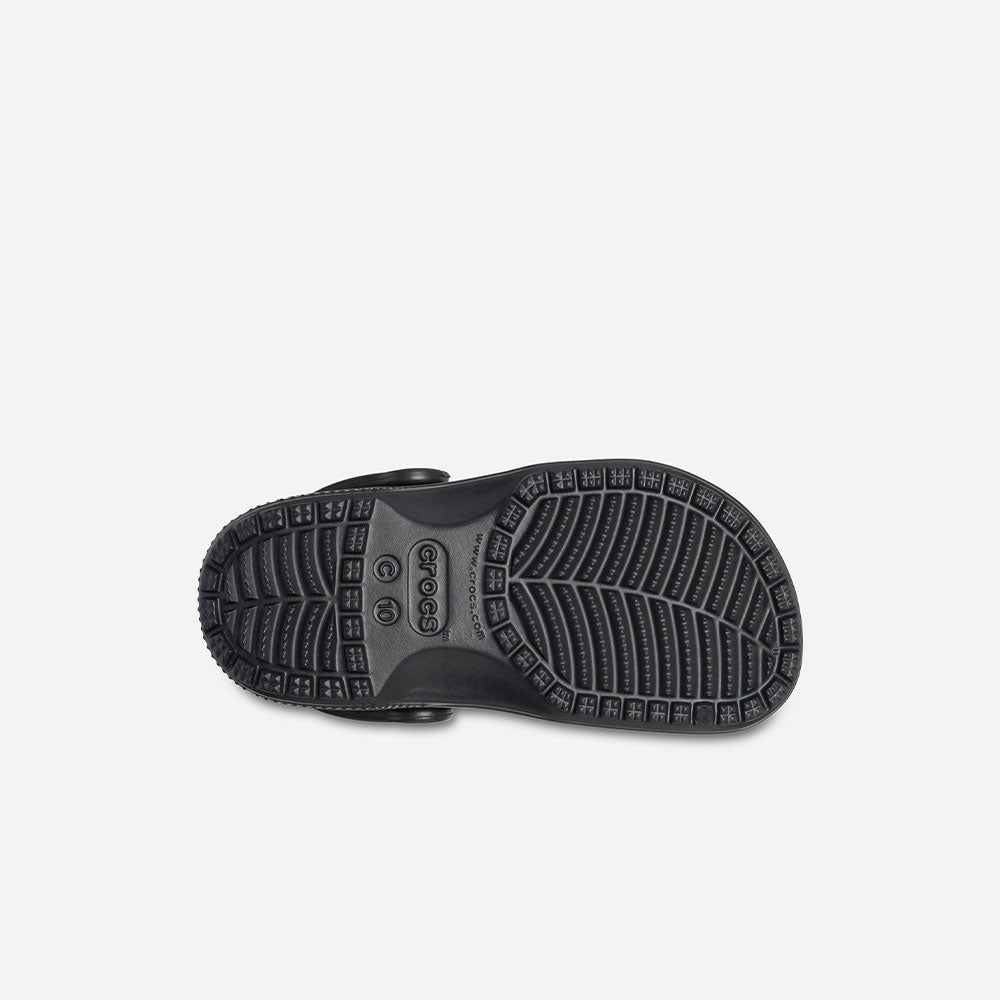 Giày Clog Trẻ Em Crocs Classic - Đen - Supersports Vietnam