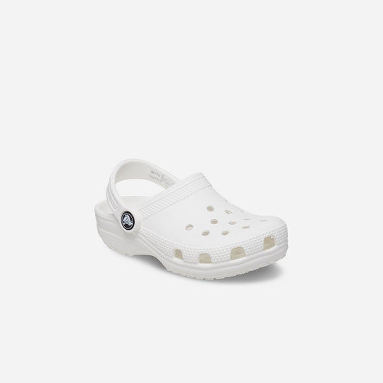 Giày Clog Trẻ Em Crocs Classic - Trắng