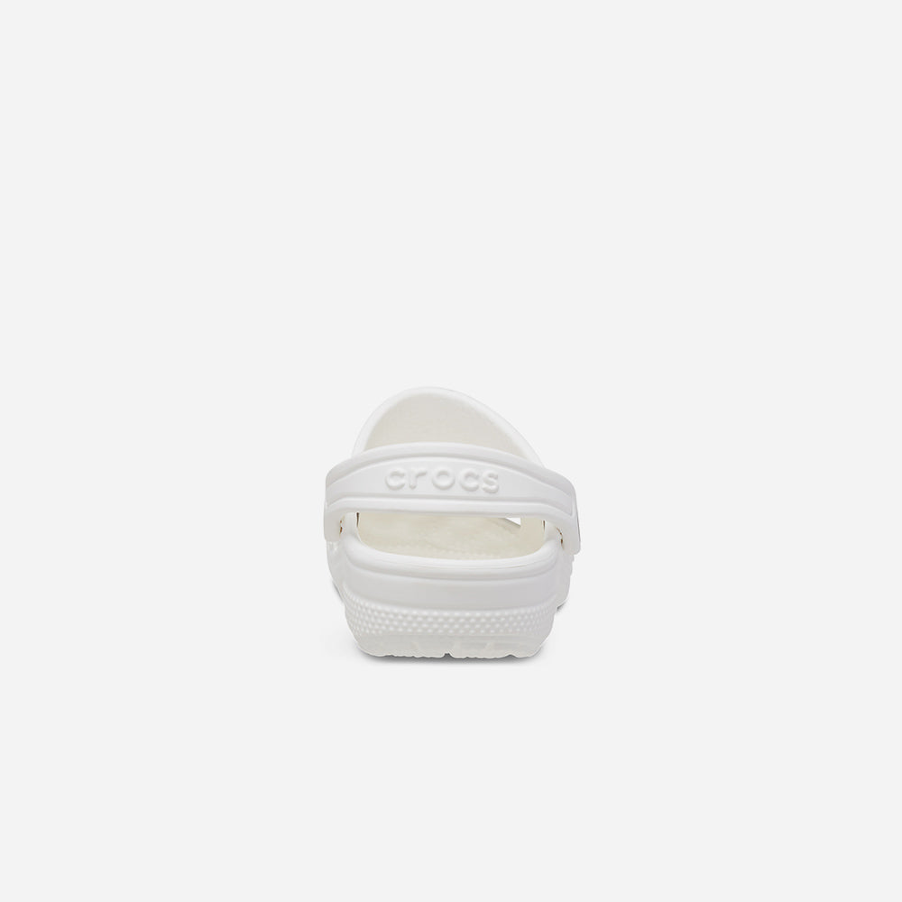 Giày Clog Trẻ Em Crocs Classic - Trắng - Supersports Vietnam