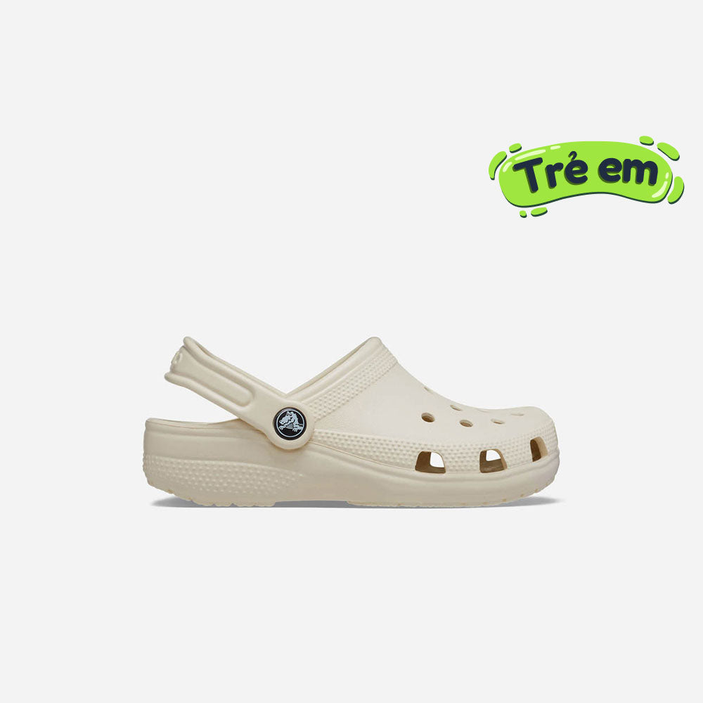 Giày Clog Trẻ Em Crocs Classic - Be - Supersports Vietnam