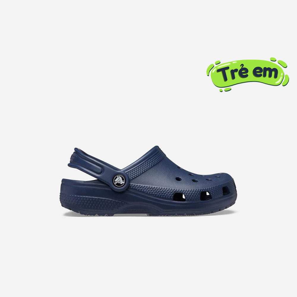 Giày Clog Trẻ Em Crocs Classic - Xanh Navy - Supersports Vietnam