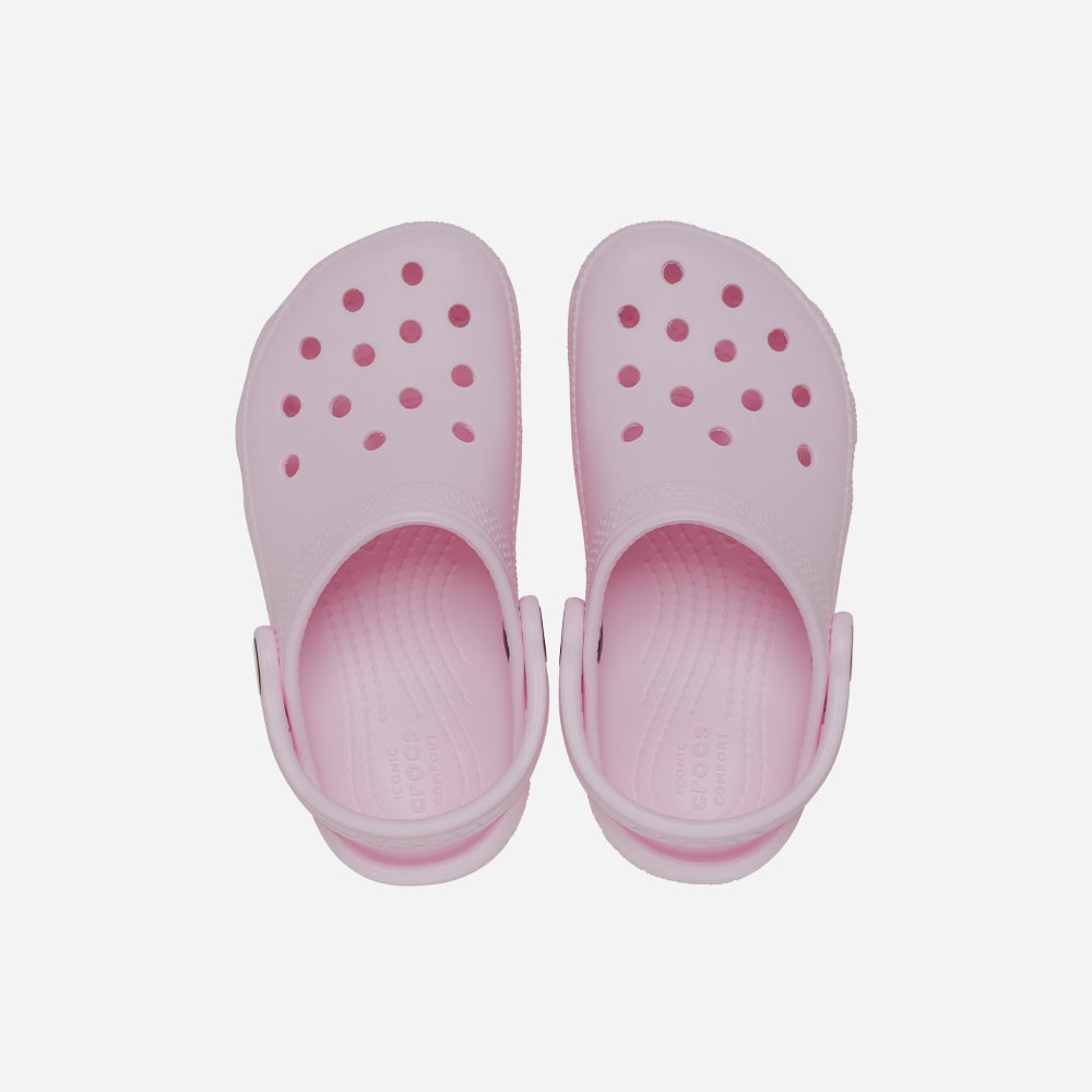 Giày Clog Trẻ Em Crocs Classic - Hồng - Supersports Vietnam