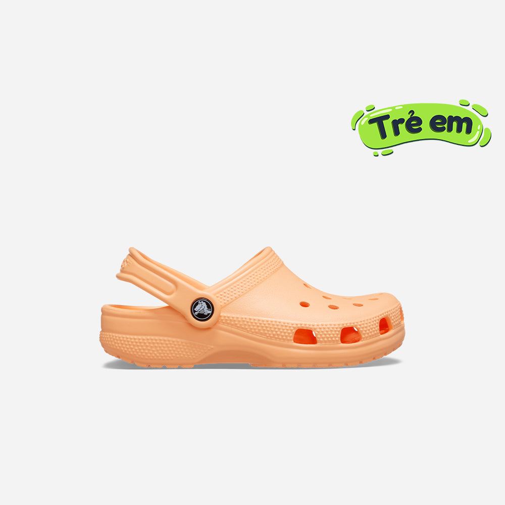 Giày Clog Trẻ Em Crocs Classic - Cam - Supersports Vietnam