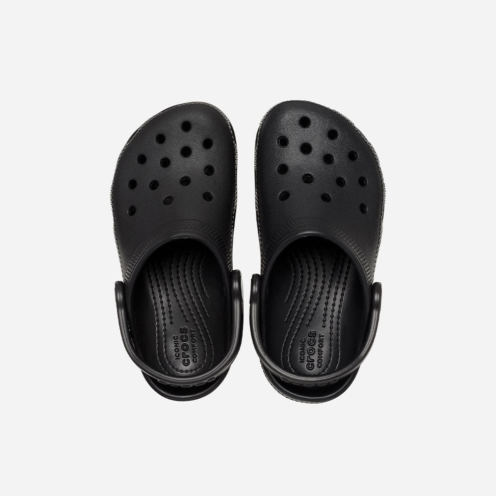 Giày Clog Trẻ Em Crocs Classic - Đen - Supersports Vietnam