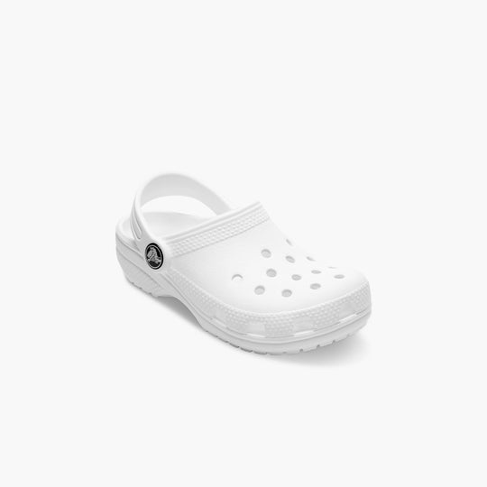 Giày Clog Trẻ Em Crocs Classic - Trắng