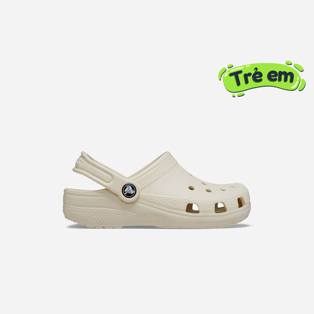 Giày Clog Trẻ Em Crocs Classic - Be - Supersports Vietnam