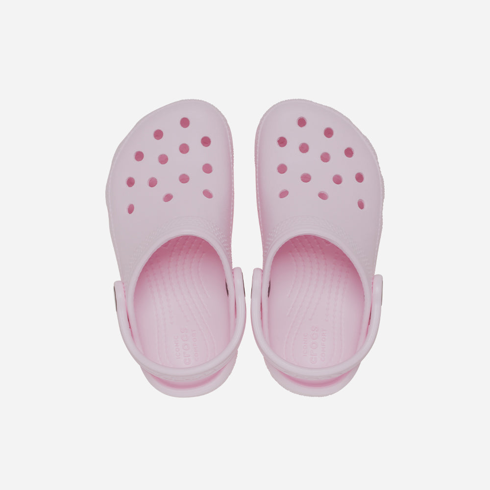 Giày Clog Trẻ Em Crocs Classic - Hồng - Supersports Vietnam