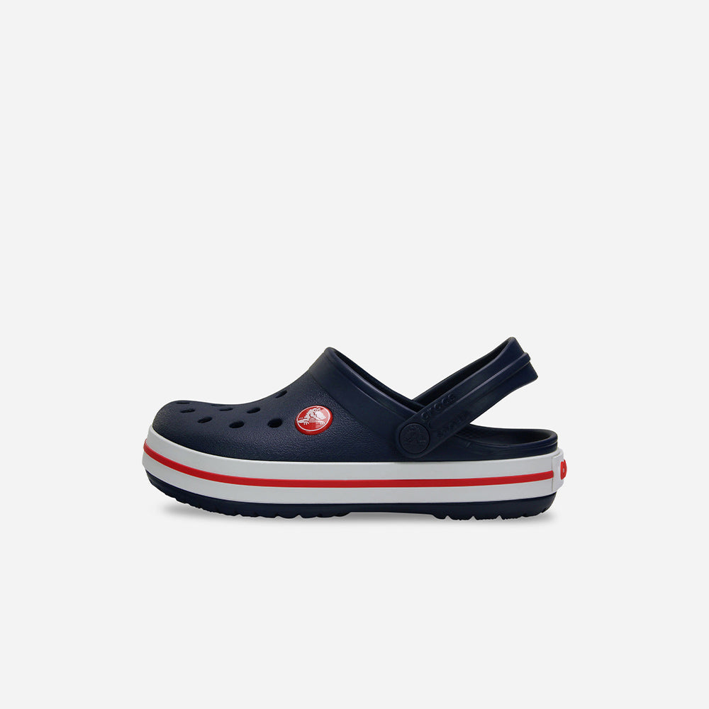 Giày Clog Trẻ Em Crocs Crocband - Xanh Navy - Supersports Vietnam