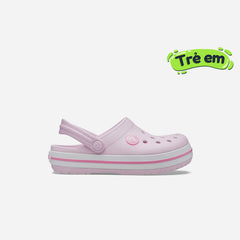 Giày Clog Trẻ Em Crocs Crocband - Hồng - Supersports Vietnam